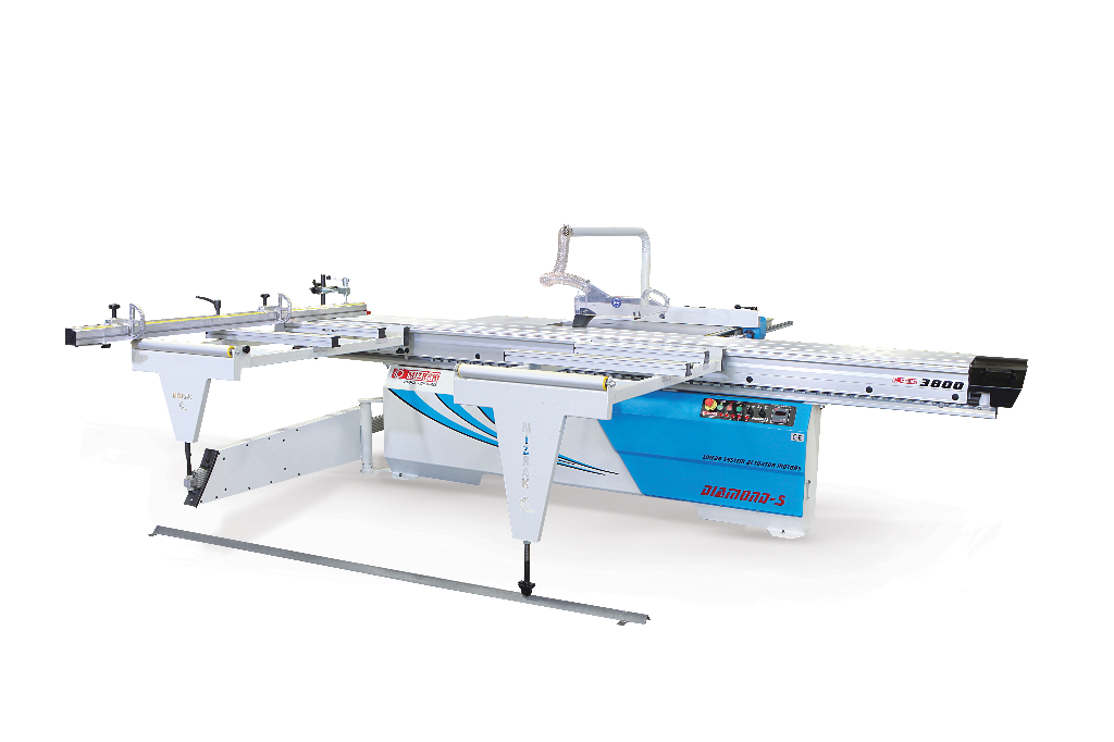 MZK 3800 DIAMOND S – Circular profesional de formatizat si debitat PAL MDF Lemn cu masa mobila 3800 mm, incizor si reglaje motorizate
