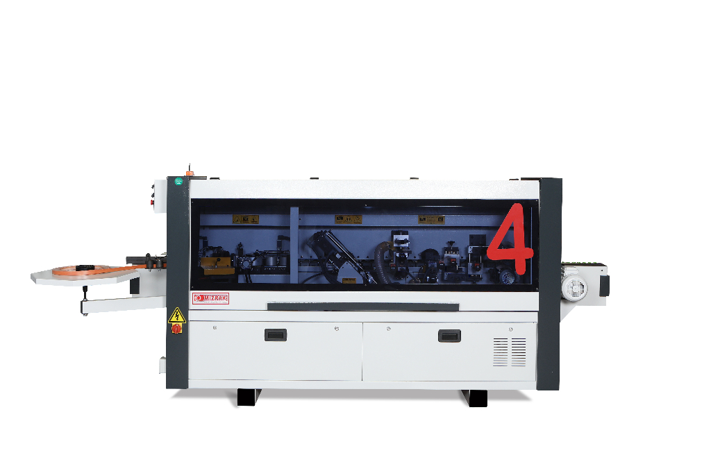 ADVANTAGE-4 – Masina automata de aplicat cant cu frezare sus-jos, razuire raza si lustruire, utilaj profesional pentru PAL si MDF