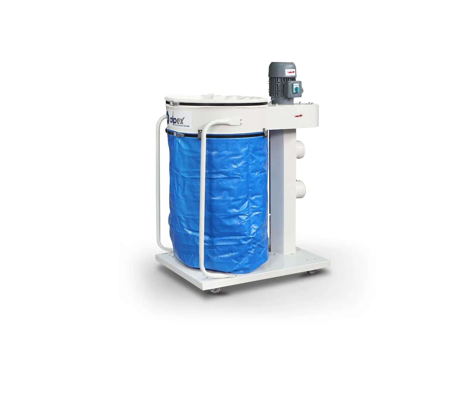 ALPEX 2000 – Sistem industrial de exhaustare rumegus si colectare praf pentru utilaje CNC si productie mobilier